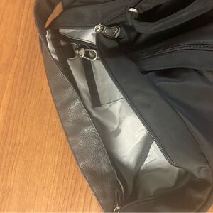 Black Leather Men's Bag
